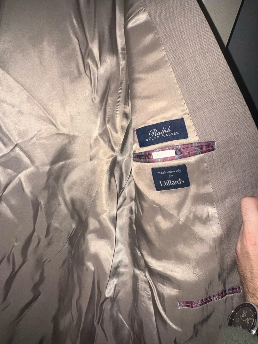 Polo by Ralph Lauren Light Tan Two-Button Sport Coat